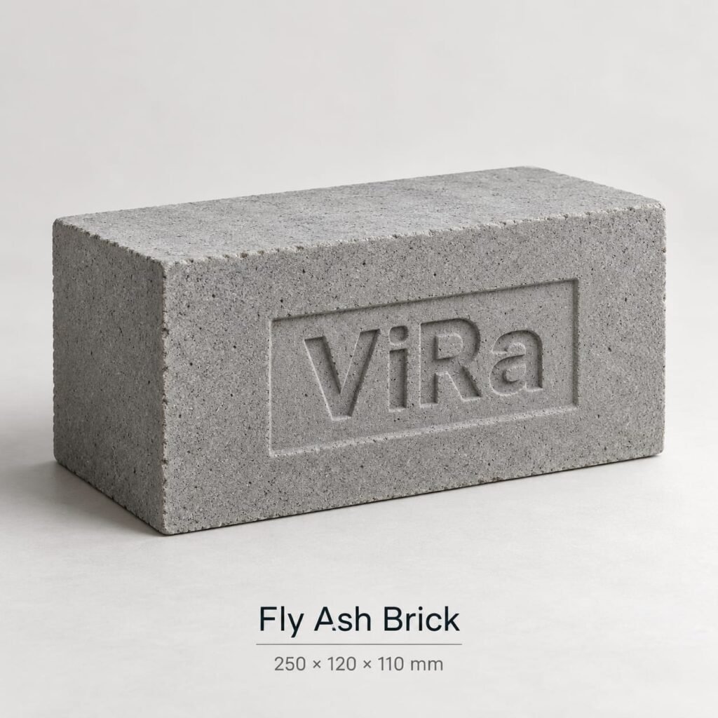 Premium Fly Ash Bricks (High Strength)